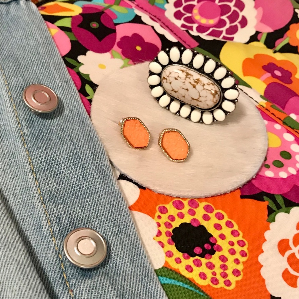 Orange Rock Studs